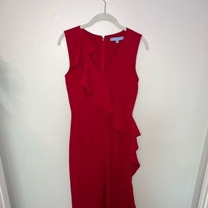 red antonio melani pantsuit